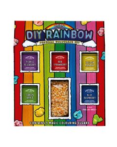 Popcorn Shed - DIY Rainbow Popcorn Colouring Kit - 6 x 750g