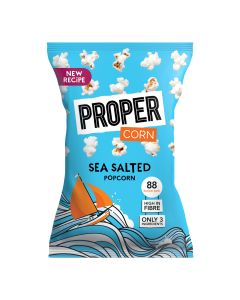 Proper - Lightly Sea Salted Popcorn - 24 x 20g