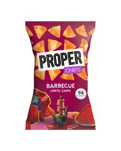 Proper - Barbecue Lentil Chips - 8 x 85g