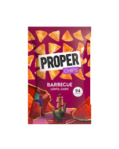 Proper - Barbecue Lentil Chips - 8 x 85g