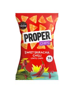 Proper - Sweet Sriracha Chilli Lentil Chips - 8 x 85g