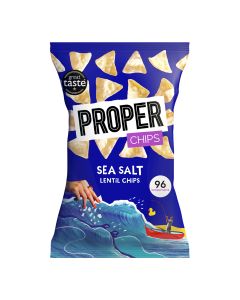 Proper - Sea Salt Lentil Chips - 8 x 85g