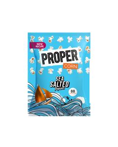 Proper - Lightly Sea Salted Popcorn - 8 x 70g