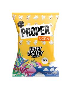 Proper - Sweet & Salty Popcorn - 8 x 90g
