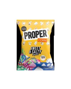 Proper - Sweet & Salty Popcorn - 8 x 90g