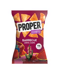 Proper - Barbecue Lentil Chips - 24 x 20g