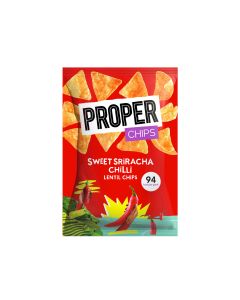Proper - Sweet Sriracha Chilli Lentil Chips - 24 x 20g