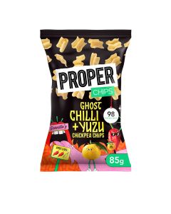 Proper - Ghost Chilli & Yuzu Chickpea Chips - 8 x 85g