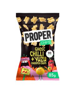 Proper - Ghost Chilli & Yuzu Chickpea Chips - 8 x 85g