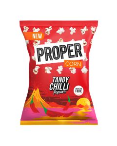 Proper - Tangy Chilli Popcorn - 8 x 70g