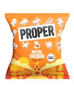 Proper - Mature Cheddar Cheese Popcorn - 24 x 20g
