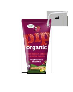 PIP Organic - Organic Strawberry, Banana and Purple Carrot Smoothie - 24 x 180ml