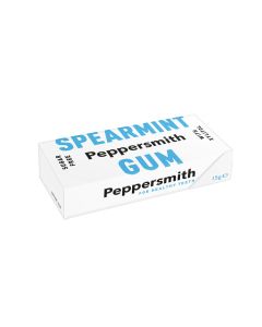 Peppersmith - Spearmint Sugar Free Gum - 12 x 15g