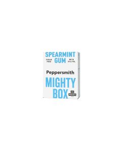 Peppersmith - Mighty Box Spearmint Sugar free Gum - 18 x 50g
