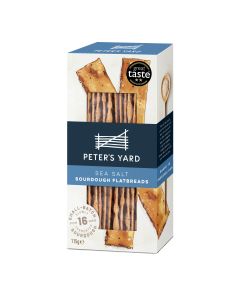 Peter's Yard - Sea Salt Sourdough Flatbread - 6 x 115g