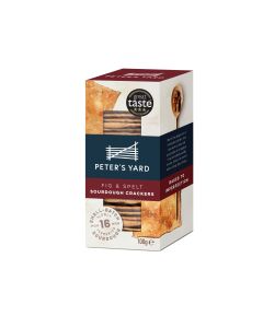 Peter's Yard - Fig & Spelt Sourdough Crackers - 8 x 100g