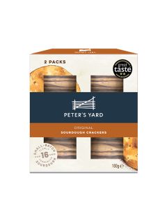 Peter's Yard - Original Sourdough Cracker Twin Pack - 4 x 180g