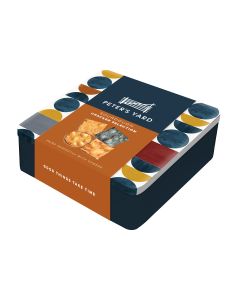 Peter's Yard - Assorted Cracker Festive Tin (1 x Original, 1 x Rosemary, 1 x Charcoal, 1 x Pumpkin) - 6 x 250g