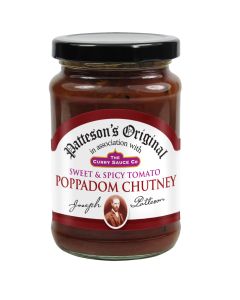 Patteson's Original - Sweet Spicy Tomato Poppadom Chutney - 6 x 280g