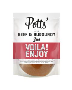 Potts - Beef Jus with Red Wine - 6 x 250g