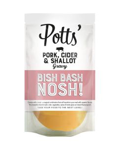 Potts - Pork, Cider & Shallot Gravy - 6 x 350g