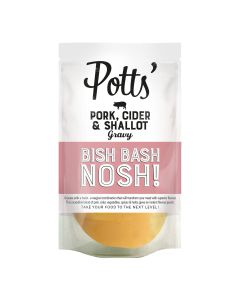 Potts - Pork, Cider & Shallot Gravy - 6 x 350g