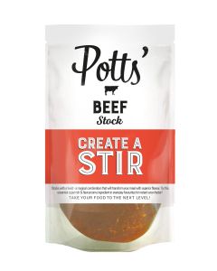 Potts - Beef Stock - 6 x 400g