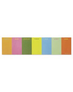 Raspberry Blossom - Rainbow Keyboard Jot Pad (52 Tear Off Pages) - 6 x 115g