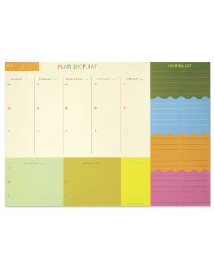 Raspberry Blossom - Weekly Food Planner & Tear Off Food List - 6 x 365g