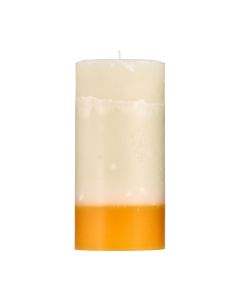 The Recycled Candle Company - Ginger & Lime Pillar Candle - 6 x 620g