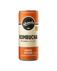 Remedy - Mango Passion Kombucha - 12 x 250ml