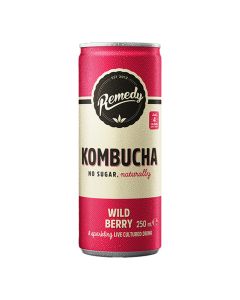 Remedy - Wild Berry Kombucha - 12 x 250ml