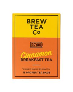 Brew Tea Co - Cinnamon Breakfast Tea - 6 x 52g