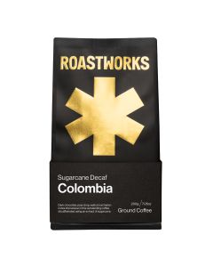Roastworks Coffee Co. - Decaf Colombia Ground Coffee - 6 x 200g