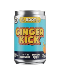 The Root Co. - Fiery Ginger Kick Can - 12 x 140ml