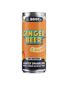 The Root Co. - Mango Ginger Beer Can - 12 x 230ml