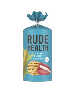 Rude Health - Organic Corn Crackers - 8 x 130g