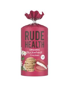 Rude Health - Organic Buckwheat Crackers - 8 x 100g