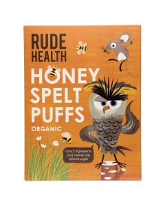 Rude Health - Organic Honey Spelt Puffs - 8 x 175g