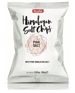 Rustle Snacks - Himalayan Salt Chips - 12 x 150g