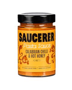 Saucerer - Calabrian Chilli and Hot Honey Pasta Sauce - 6 x 300ml