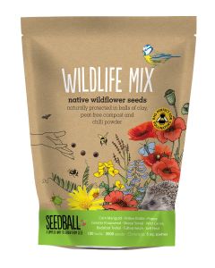 Seedball - Wildflower Seedball Grab Bags Mix - 12 x 140g