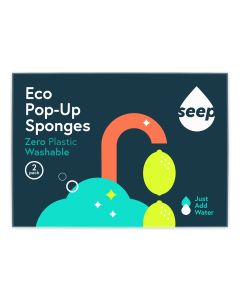 Seep Living - Eco Pop Up Sponges - 20 x 25g