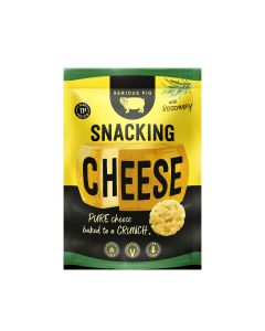 Serious Pig - Crunchy Snacking Cheese with Rosemary - 24 x 24g