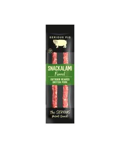 Serious Pig - Snackalami 'Fennel' - 12 x 30g