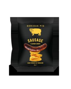 Serious Pig - Sausage flavour Crisps - 24 x 40g