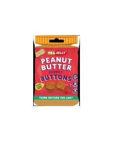 Superfoodio - Peanut & Jelly Peanut Butter Buttons - 15 x 20g