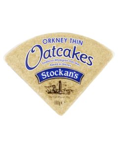 Stockan's Oatcakes - Thin Triangular Oatcakes - 36 x 100g