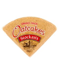 Stockan's Oatcakes - Thick Triangular Oatcakes - 24 x 200g