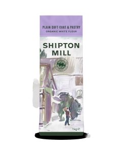 Shipton Mill - Plain Cake & Pastry Organic White Flour - 6 x 1kg